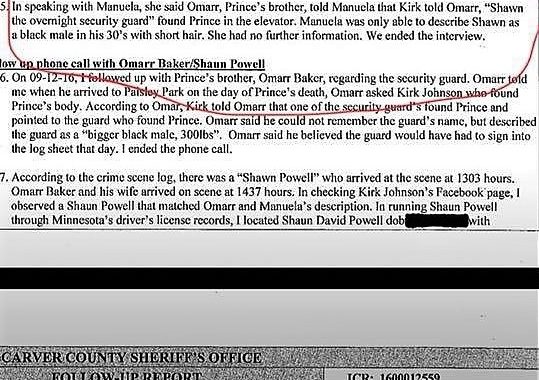 Prince Death Investigation File